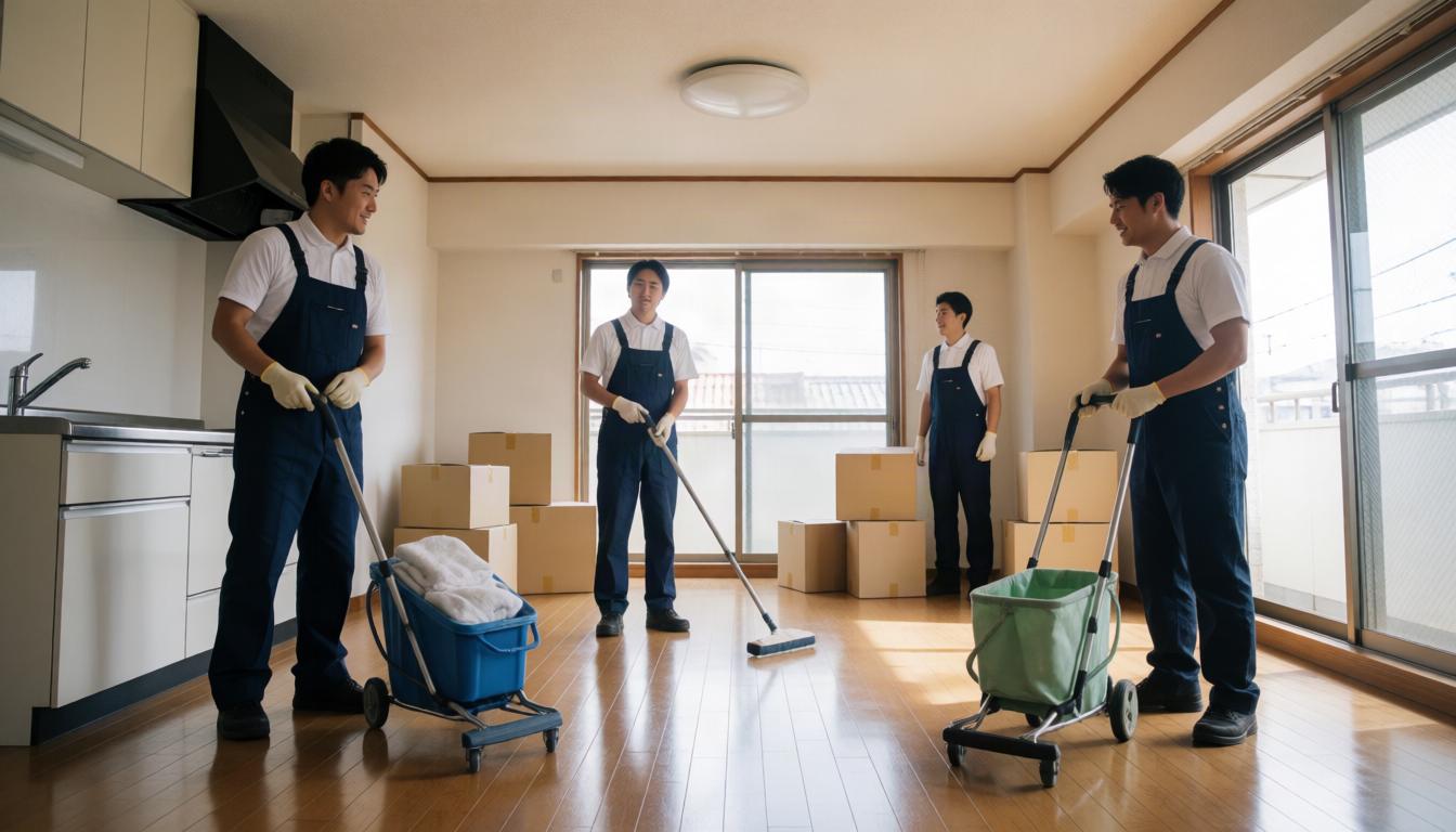 移転前後の清掃を丁寧に